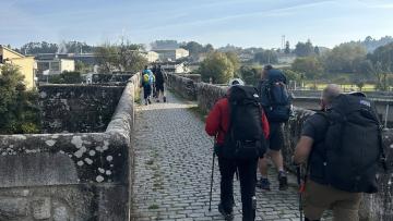 Caminho da Geira lidera partidas  de Braga para Santiago de Compostela
