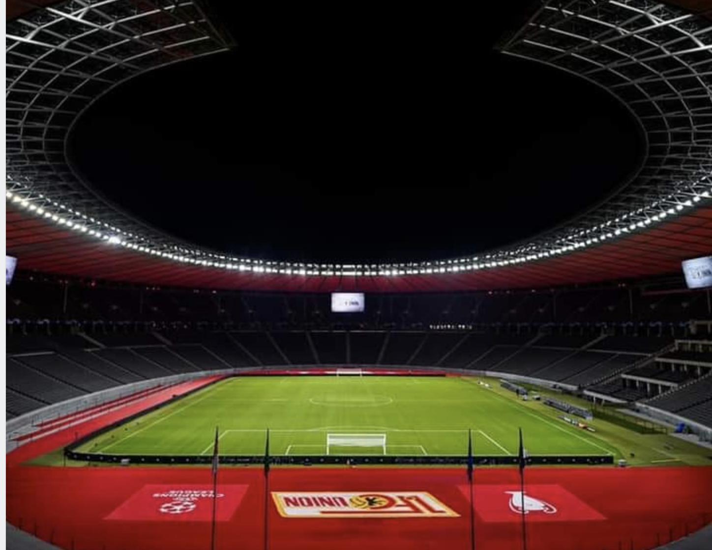 Estádio Olímpico de Berlim marcado pela história