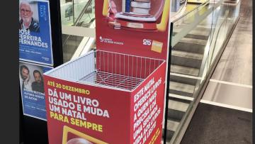 Tem livros para doar? Tem até dia 20 deste mês para os deixar na FNAC