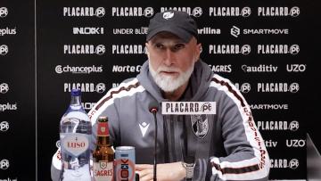 Técnico do Vitória SC quer “espírito e intensidade” ante Chaves “forte e perigoso”