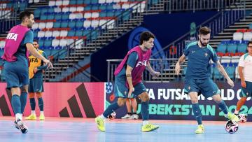 Portugal enfrenta Cazaquistão em teste exigente dos ‘oitavos’ no Mundial de Futsal