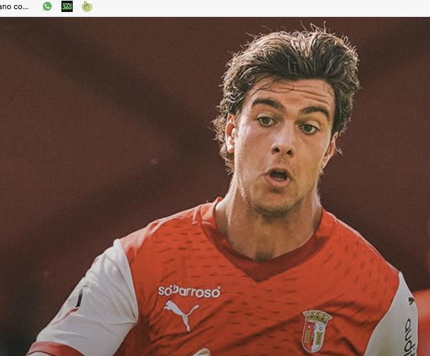 Dinis Rodrigues deixa SC Braga e ruma para o FC Sion a título definitivo