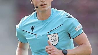 Árbitro belga no SC Braga-Levski