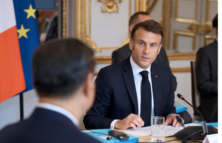 Macron reforça proposta de “missão de estabilização" da ONU em Gaza