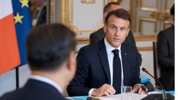 Macron reforça proposta de “missão de estabilização" da ONU em Gaza