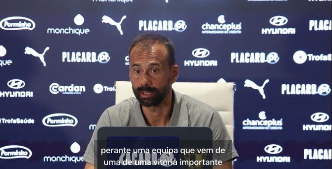 Hugo Oliveira antecipa «jogo extremamente competitivo» frente ao Casa Pia