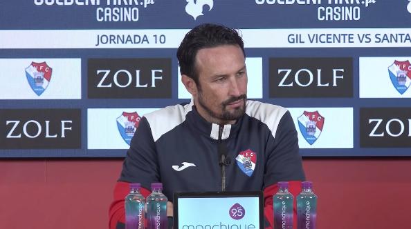 César Peixoto garante Gil Vicente «sem deslumbramentos» frente ao Santa Clara