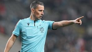 André Narciso dirige o jogo da Taça de Portugal entre SC Braga e Nacional