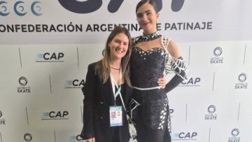 Catarina Dias conquistou nono lugar entre 24 atletas na primeira semifinal da Artistic World Cup em Buenos Aires