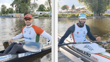 Fernando Pimenta e Bruno Brasileiro nas 'meias' da Taça do Mundo de canoagem