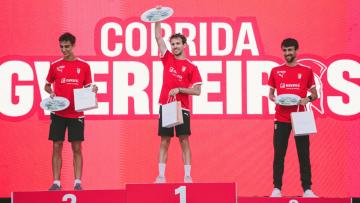 João Pereira e Mariana Machado vencem 1.ª edição da Corrida Gverreiros