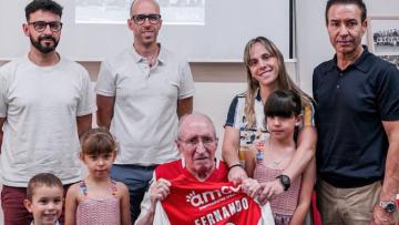 SC Braga homenageou Fernando Martins