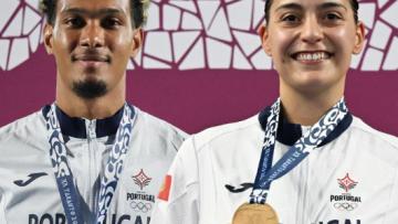 Ana Rita Oliveira e Omar Elkhatib vão ser porta-estandartes no encerramento