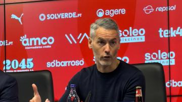 Carlos Vicens destaca "muita ambição e esperança" para a próxima época no SC Braga