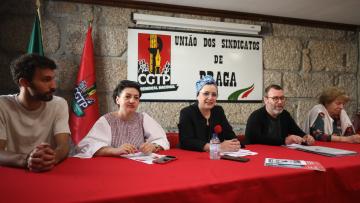 Sindicatos de Braga lembram o 25 de Abril e a urgência de se manterem os seus valores