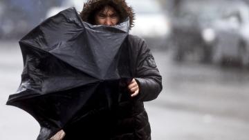 Minho sob aviso laranja por causa da chuva e do vento