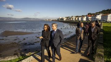 Caminha diz que há financiamento para praia de Moledo e desassoreamento do rio Minho