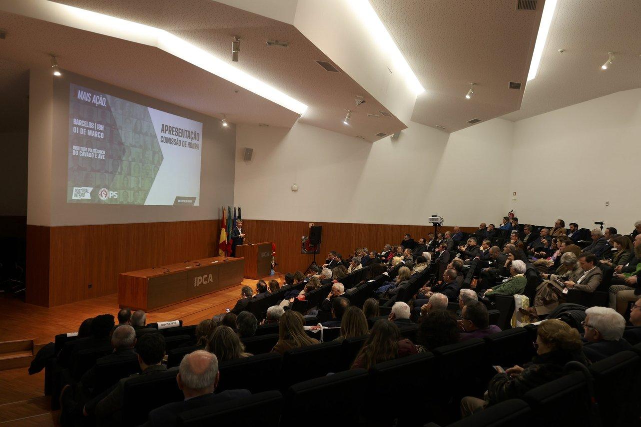 PS apresentou a Comissão de Honra da candidatura pelo círculo eleitoral de Braga