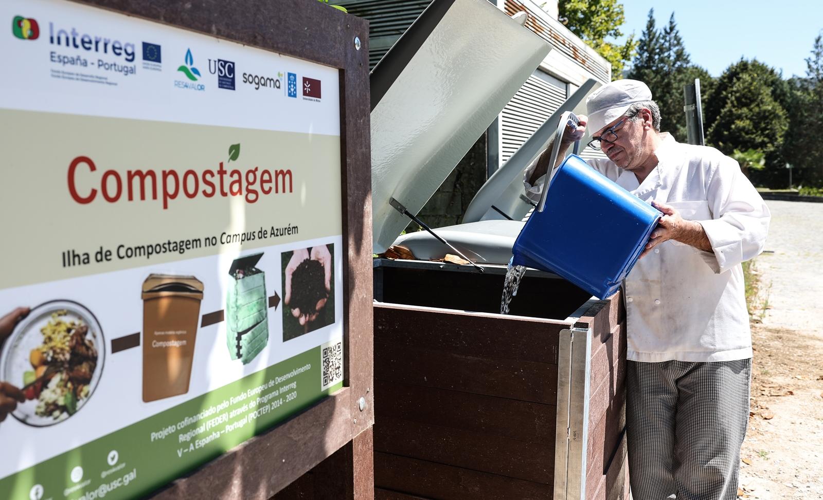 UMinho implementa compostagem pioneira