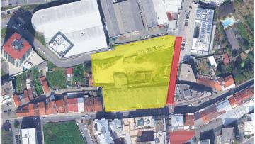 Trabalhos na nova residência universitária  da Confiança obrigam a corte de trânsito