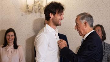 João Sousa condecorado com o grau de Oficial da Ordem do Mérito