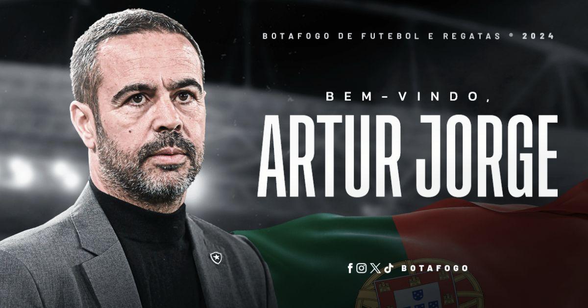 Artur Jorge oficializado como treinador do Botafogo