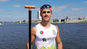 Tiago Maciel em estágio na seleçao nacional que prepara o Europeu de Velocidade