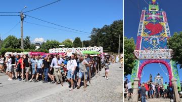 Levantamento do Arco do Santíssimo já decorreu em Sobreposta