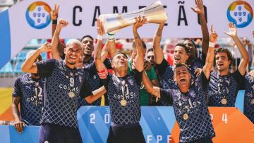 SC Braga é tetracampeão nacional de futebol de praia