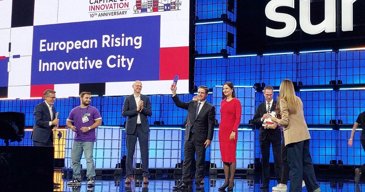 Braga eleita Cidade Europeia Inovadora em Ascensão