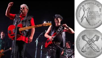 Moeda dedicada a Xutos & Pontapés entra hoje em circulação