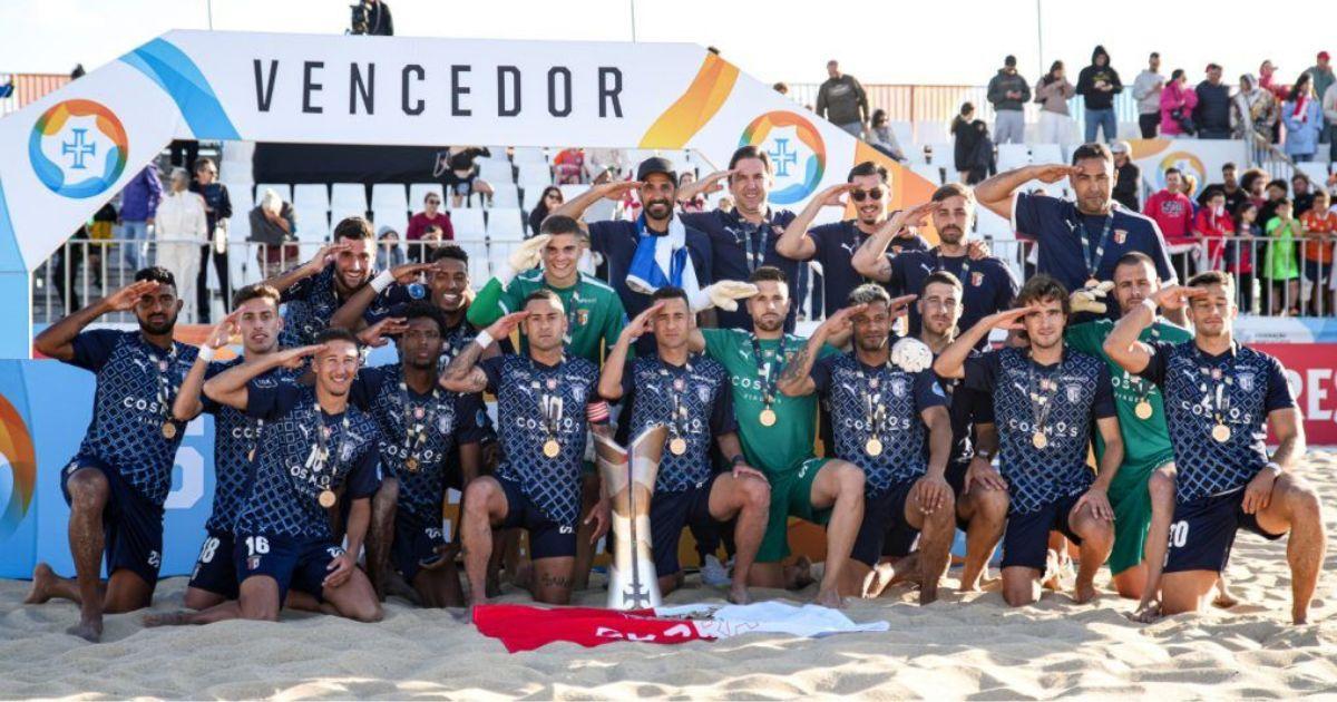Sporting de Braga volta a vencer a Supertaça de Futebol de Praia