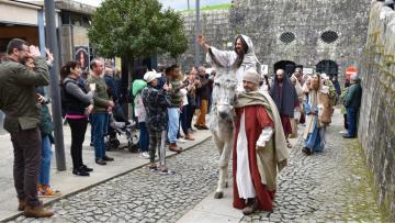 Recriação histórica da vida de Cristo na Fortaleza de Valença