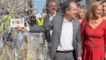 420 ruas já começaram a ser iluminadas com 11,5 milhões de luzes LED em Vigo