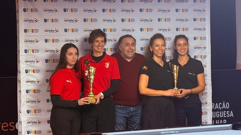 SC Braga venceu Supertaça de Pool feminino