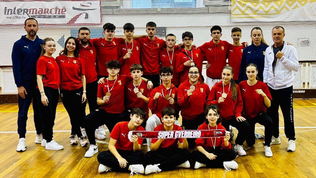 Secção de Karaté do SC Braga conquistou 8 medalhas no Open da Mealhada