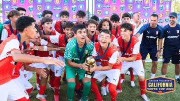 Sub-15 do SC Braga sagram-se campeões da California Youth Cup
