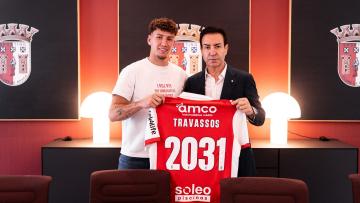 Diogo Travassos assina pelo SC Braga por cinco temporadas