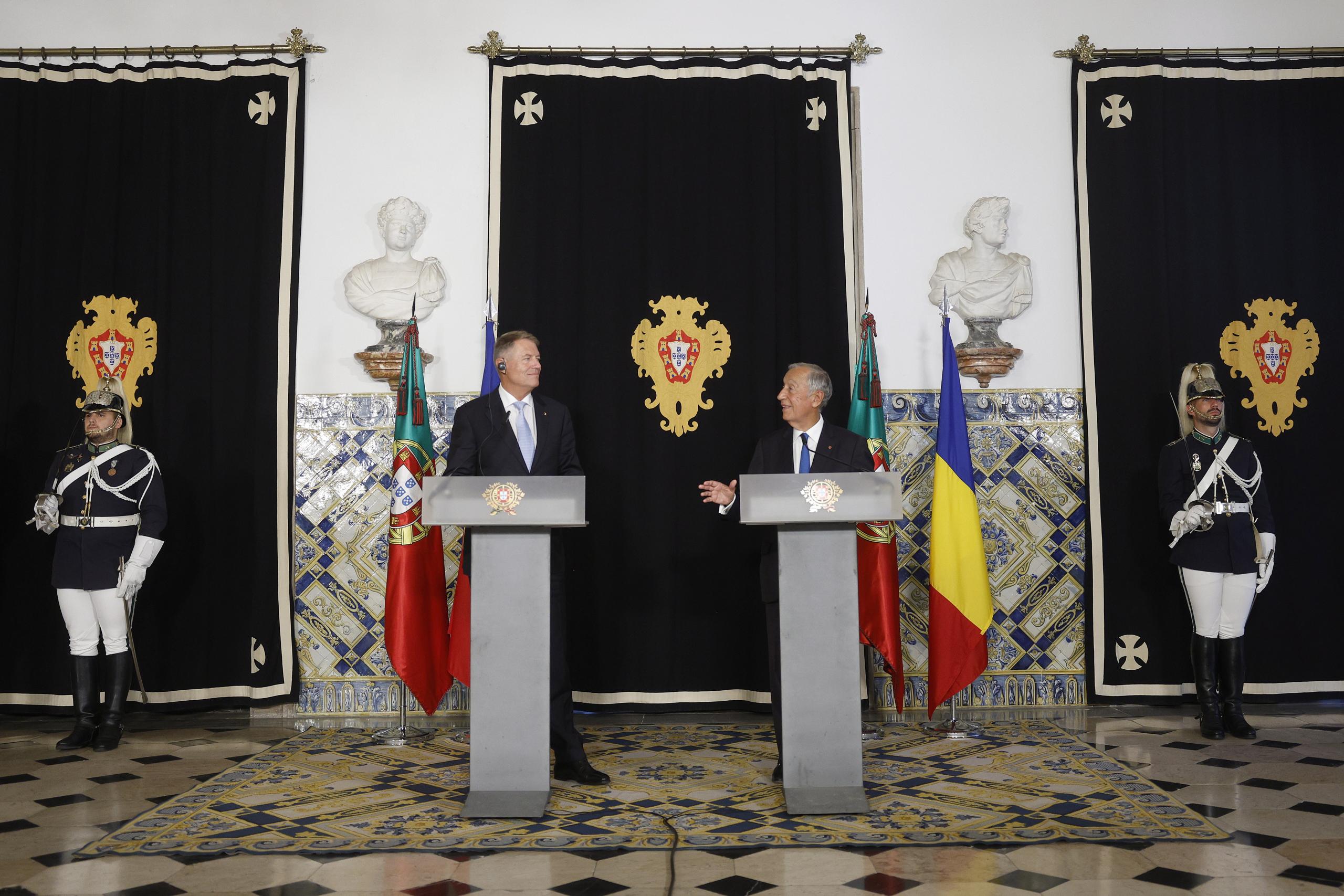 Ucrânia: Portugal e Roménia sublinham apoio incondicional