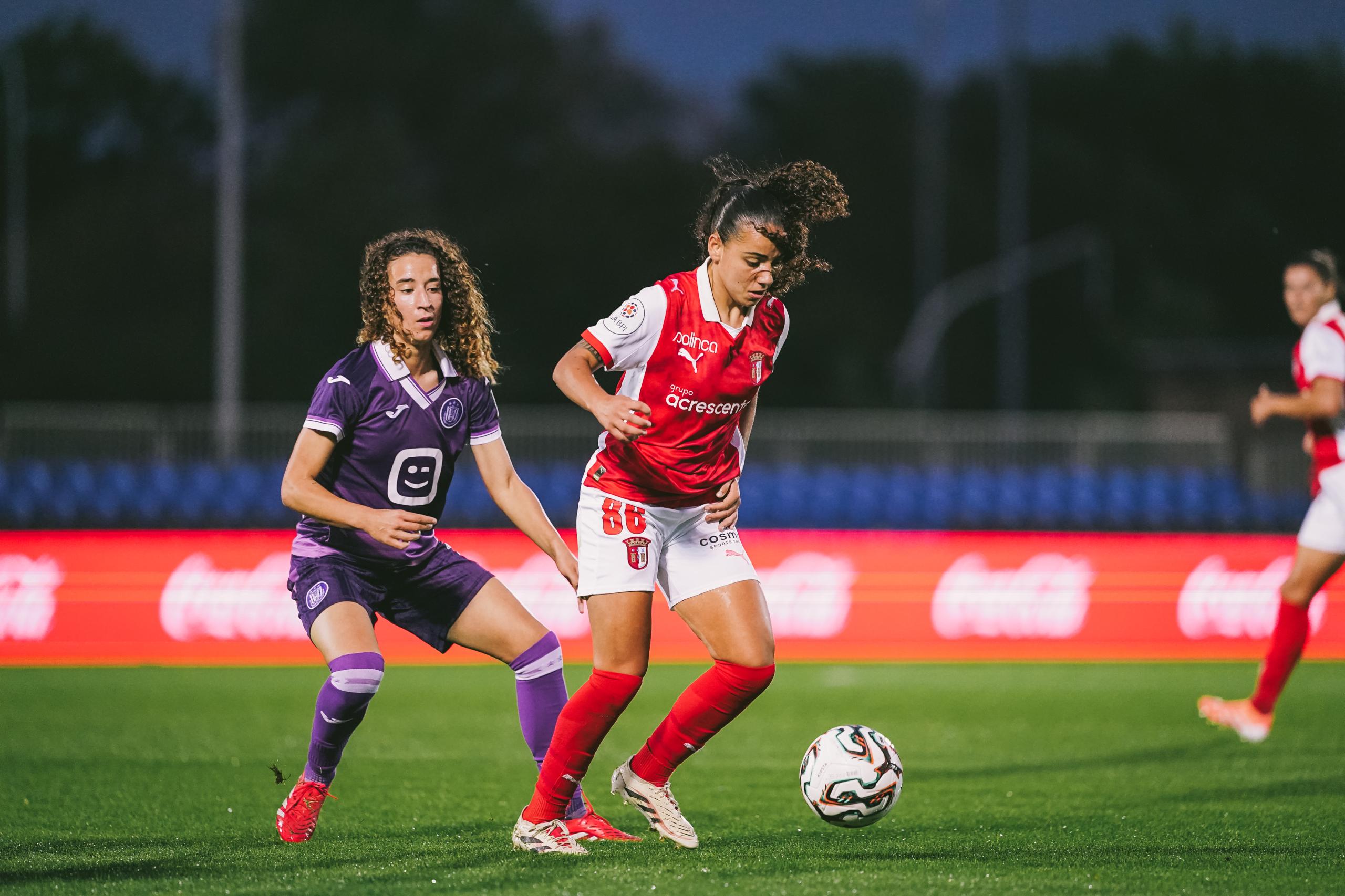 SC Braga empata na Bélgica em jogo da Europa Cup