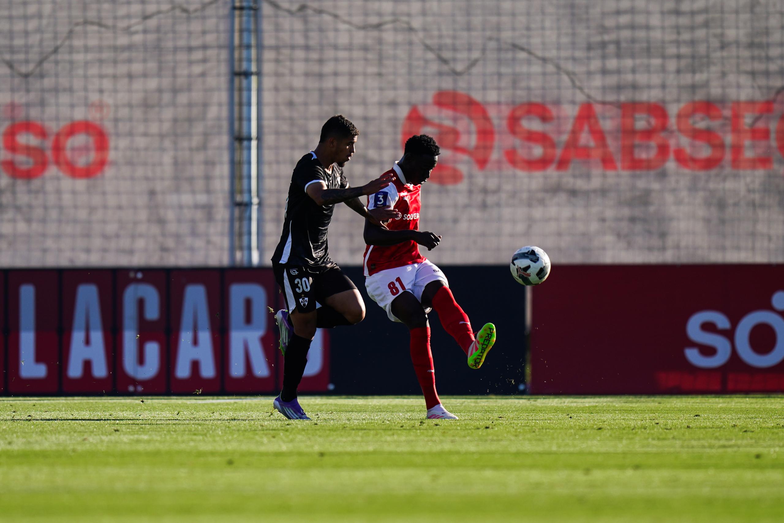 SC Braga B empata frente à Sanjoanense