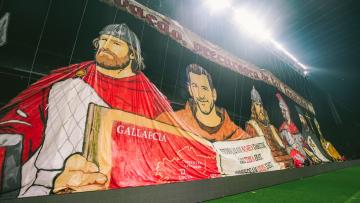 Polícia impede exibição de tela gigante dos adeptos do SC Braga