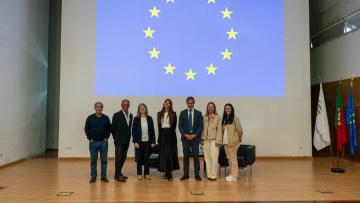 Alunos da EPATV refletiram sobre cidadania europeia com Paulo Cunha