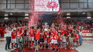 Benfica vence Sporting e sagra-se campeão nacional de hóquei pela 25.ª vez