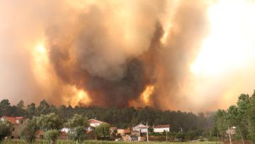 Mais de 100 concelhos do Norte, Centro e Algarve em risco máximo de incêndio este sábado