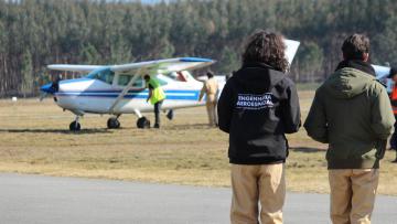 Estudantes de Aeroespacial da UMinho realizam primeiro voo