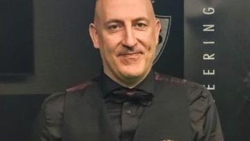 Francisco Domingues no Europeu de Snooker