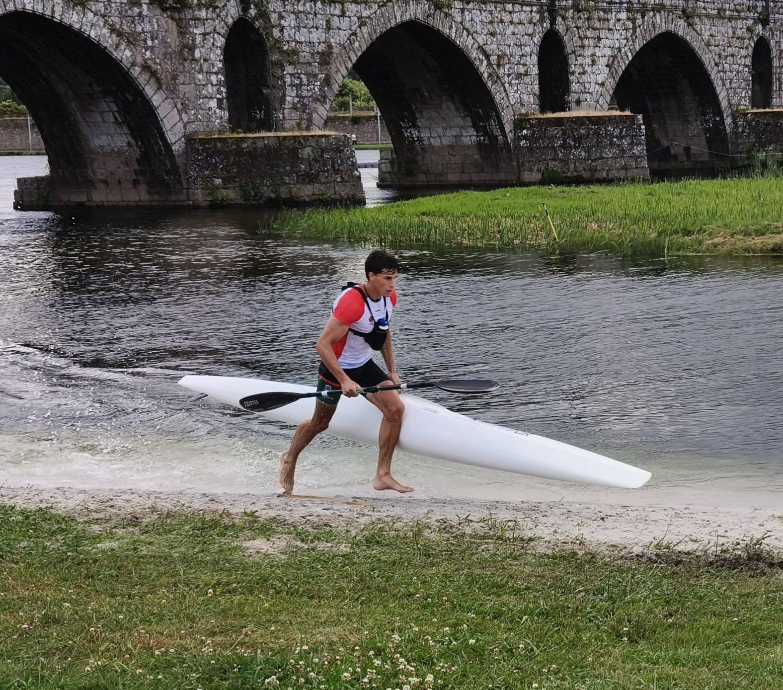 Vianense Francisco dos Santos vice-campeão europeu em K1 sub-23