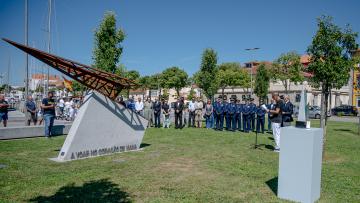 Força Aérea Portuguesa perpetuada  no “coração” de Viana com monumento