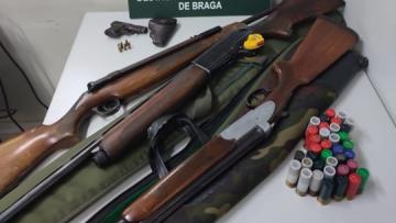 GNR apreende armas em investigação por maus-tratos a animais